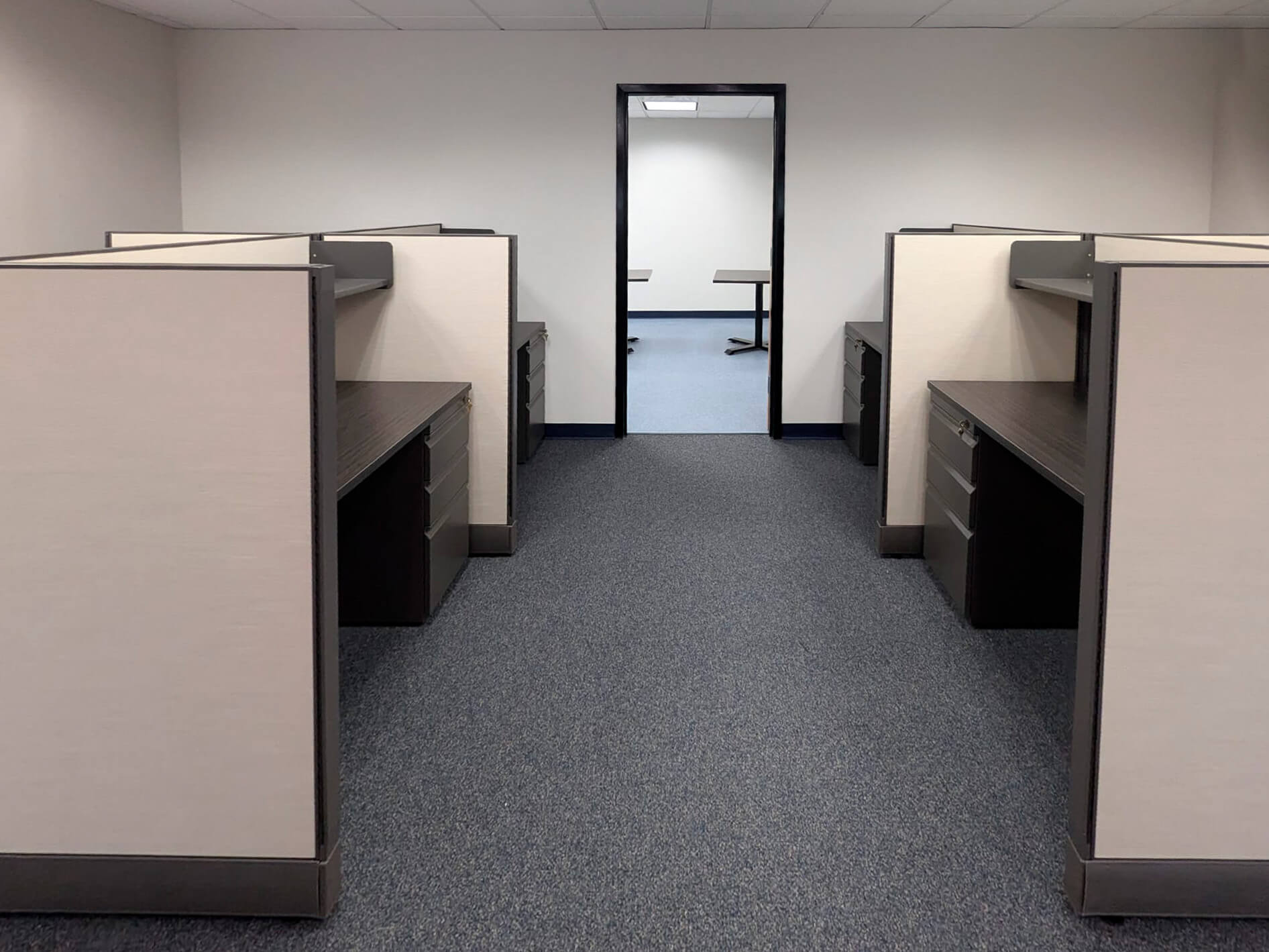 Office cubicle installation 490 7 1 2